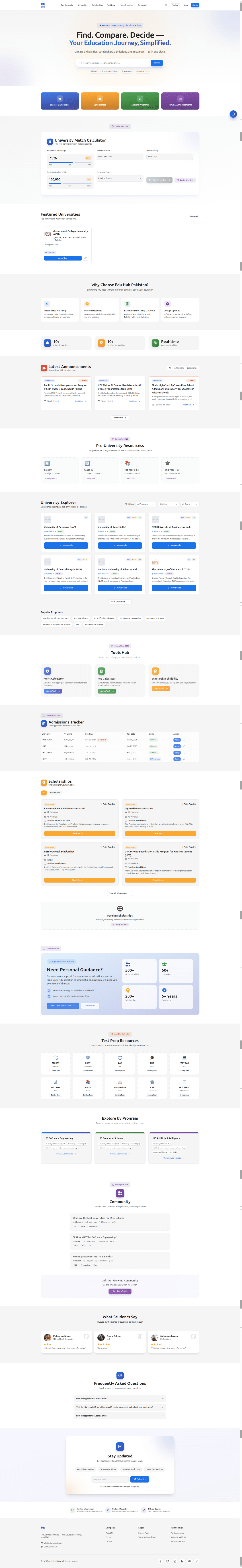 EduHub Pak - An E-Learning Platform