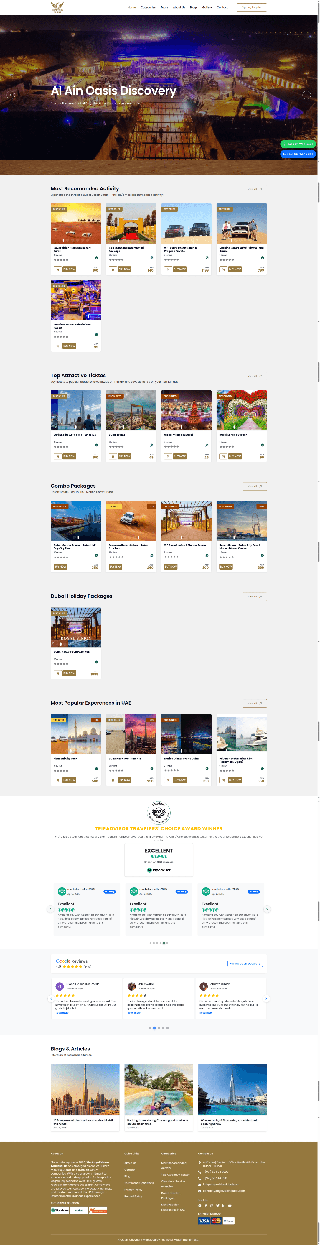 Royal Vision Dubai - A Travel Agency